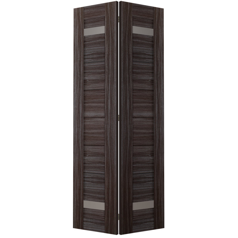 Porte pliante en bois manufacturé Perla, Chêne, 48 po x 79,38 po