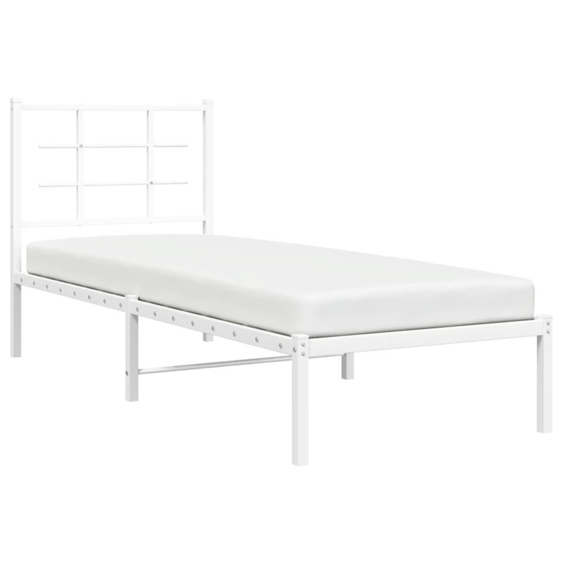 Burglinde Metal Bed, 80 x 200 cm