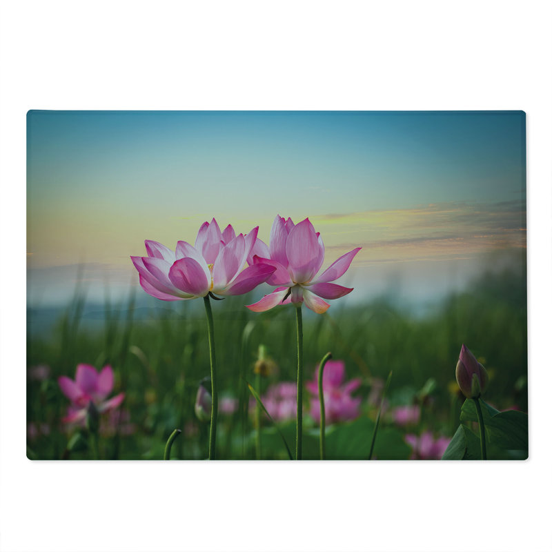 Planche à découper grand format Ambesonne Lotus