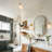 Alabaster Cylinder Flush Mount Spotlight