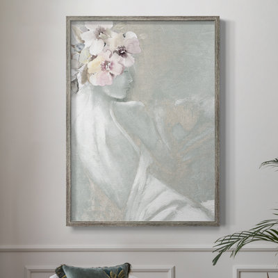 Whisper I Framed Print - Solid Wood