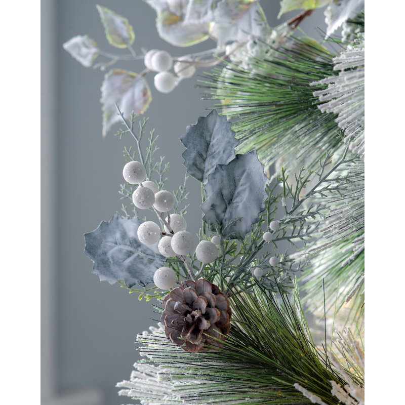 Fabric Poinsettia Arrangement