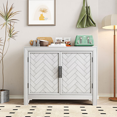 Tyona Modern Accent Cabinet Console Table