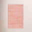 Tapis orange en coton tissé à la main à motif géométrique Evansdale-1840166973