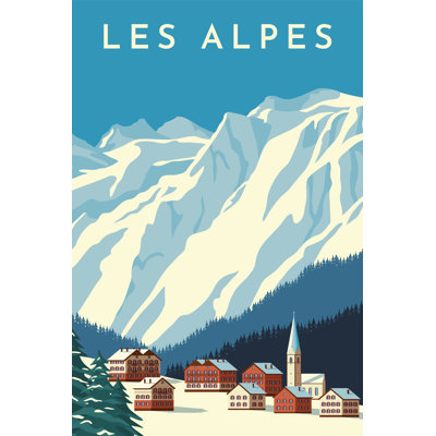 Mountain Village Of Austria by Rinat Khairitdinov - Wrapped Canvas Print