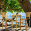 Prairie Grove Outdoor Teak Bar Stool