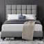 Size Modern Upholstered Bed Frame with Adjustable Square Tufted Headboard-99170188-93363909