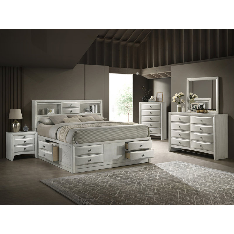 Commode blanche neutre 1pc