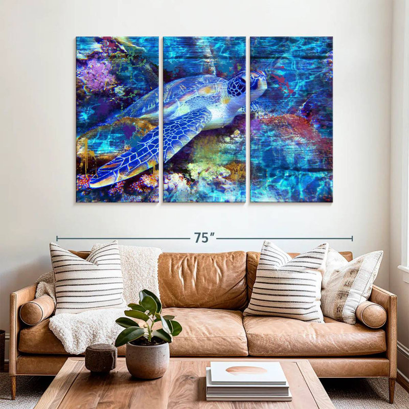 Aletra Turtle, 42" H x 65" W