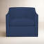 Fauteuil pivotant rembourré Marietta-500729009
