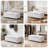 48" Upholstered Storage Ottoman Bench with Safety Hinges – Button Tufted Entryway & End-of-Bed Bench,Gray-2066764529