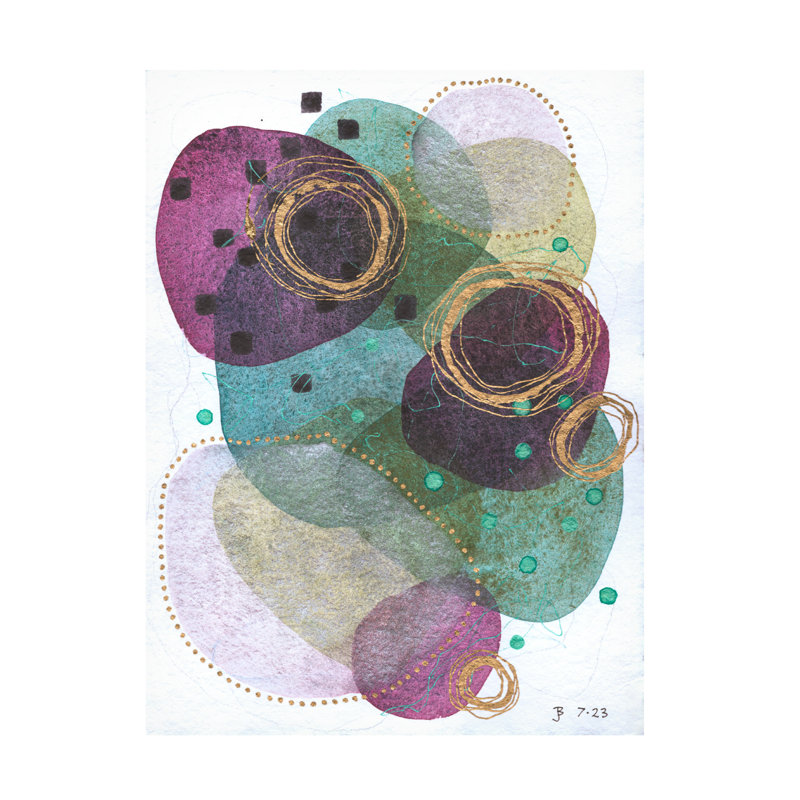 Art sur toile Jocelyn Benford, H 19 po x l 14 po