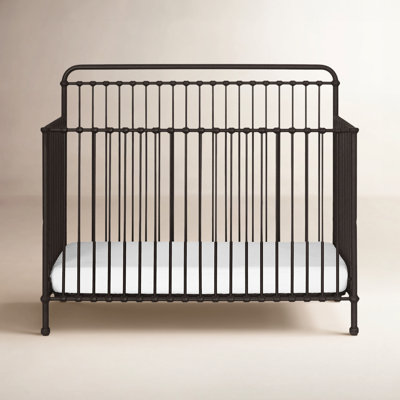 Winston Steel 4-in-1 Convertible Crib
