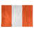 Orange tangerine / blanc