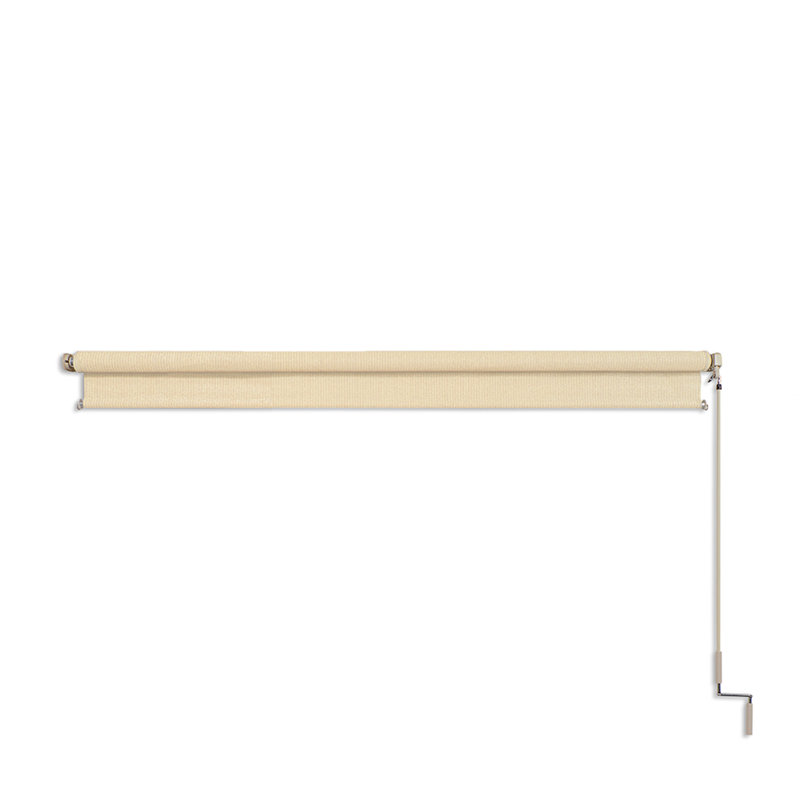 Beige UV Blocking Outdoor Roller Shade 72" W x 72" L