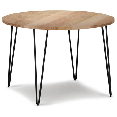 Hunter 45-Inch Round Dining Table In Natural