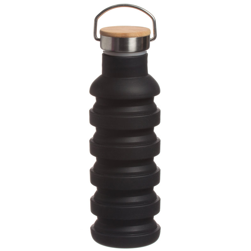 Happy Larry Kaity 550ml Water Bottle, Black