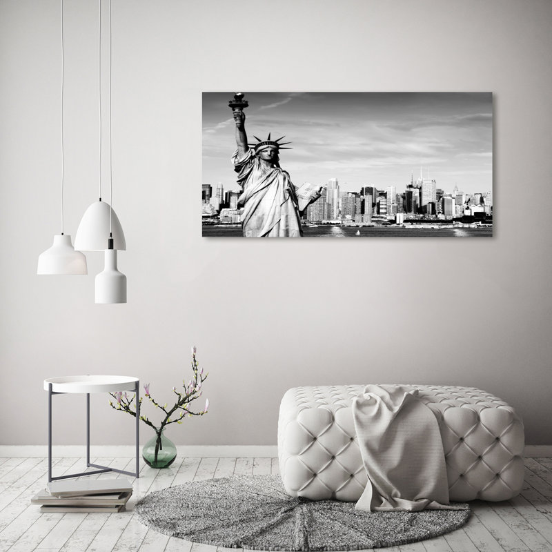 Statue Of Liberty - Wrapped Canvas Print
