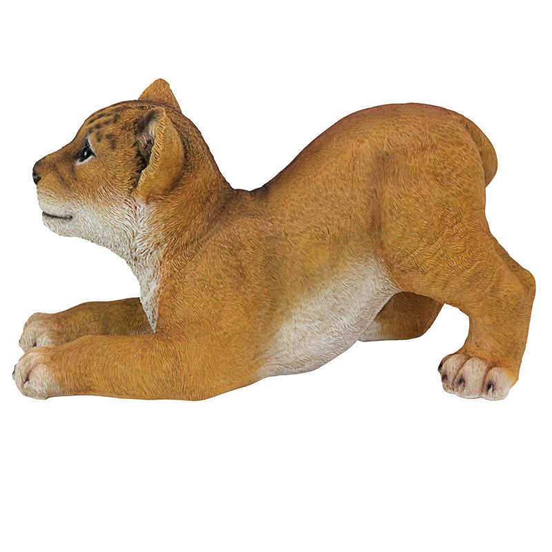 Lion Cub of the Sahara Animal Statue