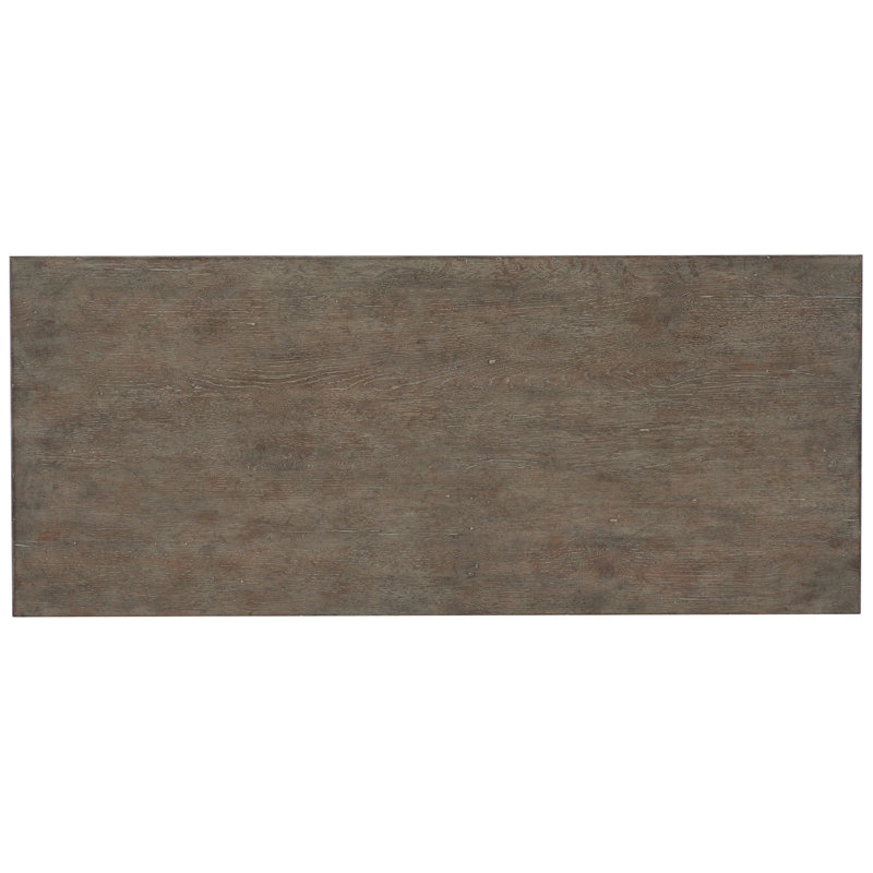 Traditional Glam 52'' Brown Solid Wood Sideboard with 2 Drawers