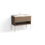 Modo 42" W Freestanding Single Bathroom Vanity with Dean Leg-750783238-780351510-780351532