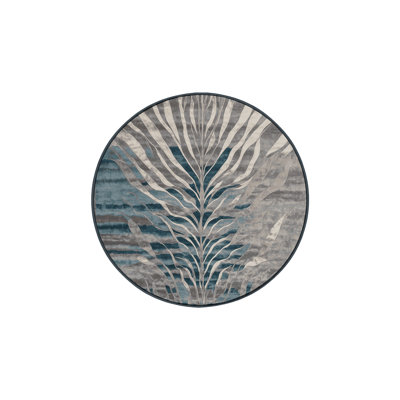 Tapis gris soyeux et moelleux