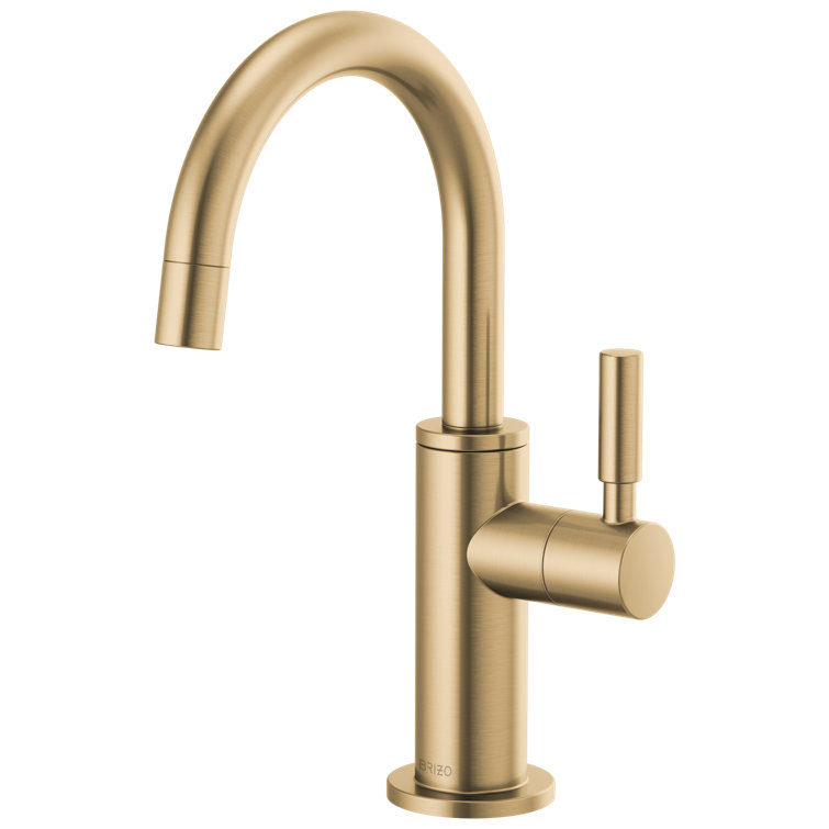 Beverage Faucet with Arc Spout