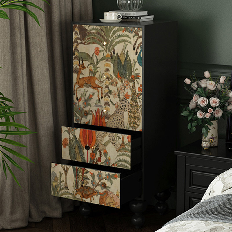 American Retro Exquisite Accent Cabinet
