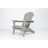 Wood Lounge Patio Chair for Garden Outdoor Wooden Folding Embossed Adirondack Chair Set of 2 Solid Cedar Wood Lounge Patio Chair with Wood Grain-135037510