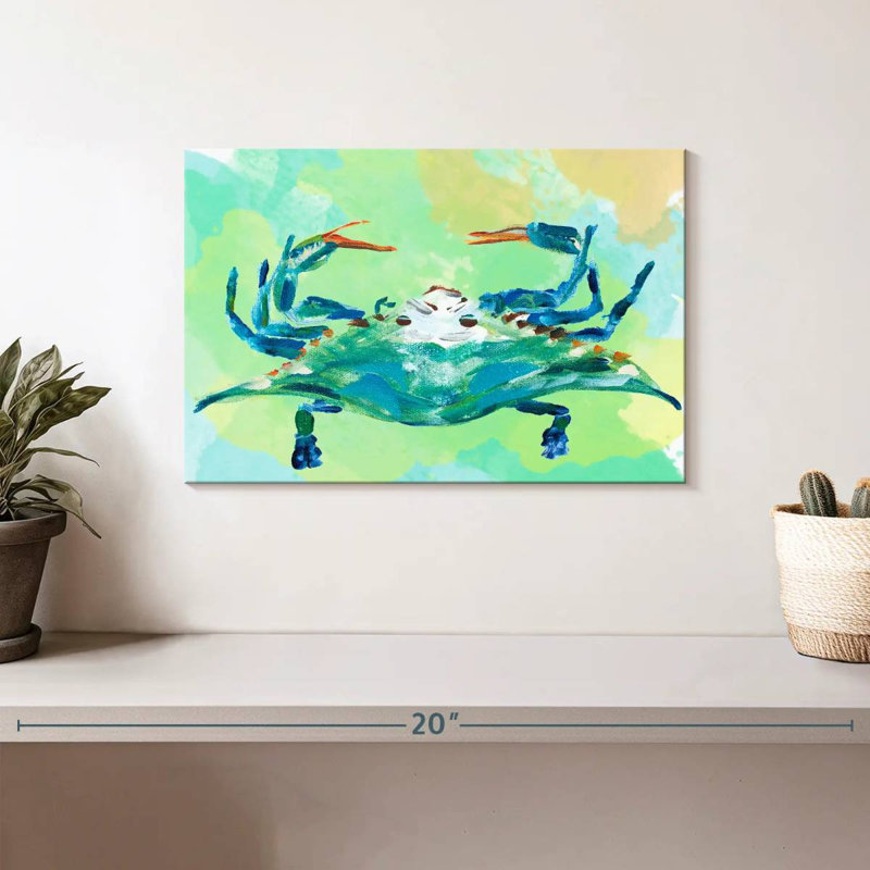 Créatures marines aquarelles I, H 8 po x l 12 po