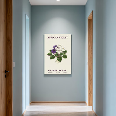 Plantes et fleurs plante violette avec fleurs