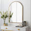 Arch Metal Arch Wall Mirror-1531446969-1531446968