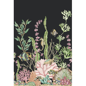 SEABROOK Venicio Floral Wallpaper | Perigold