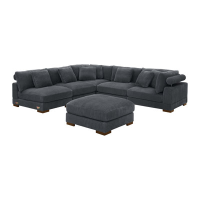 Barcombe Modular Corduroy Sectional