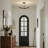 5-light Candle-style Semi Flush Mount Ceiling Light-24980789