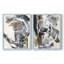Nature's Winterland II - reproduction encadrée de qualité supérieure - prête à être accrochée - aucun clou requis - aucun clou requis-873301851-873301853