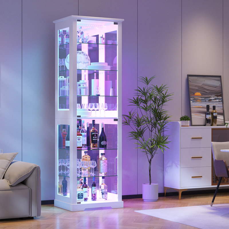 Display Cabinet, White