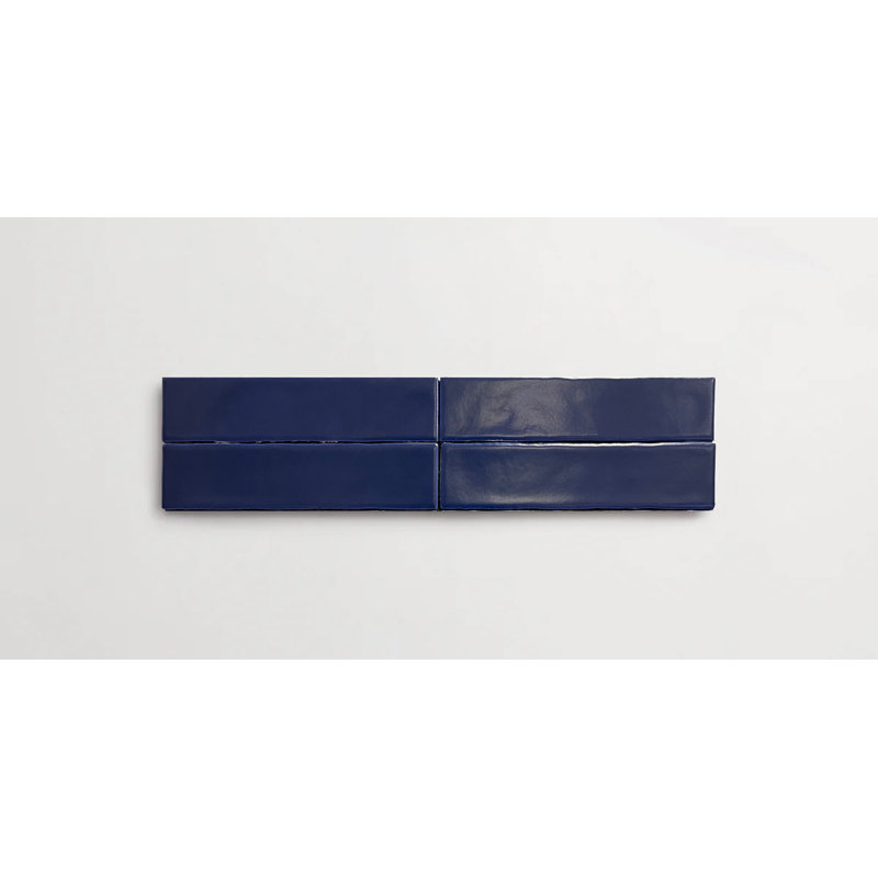 Lake Como  2" x 10" Glossy, Cobalto Azul