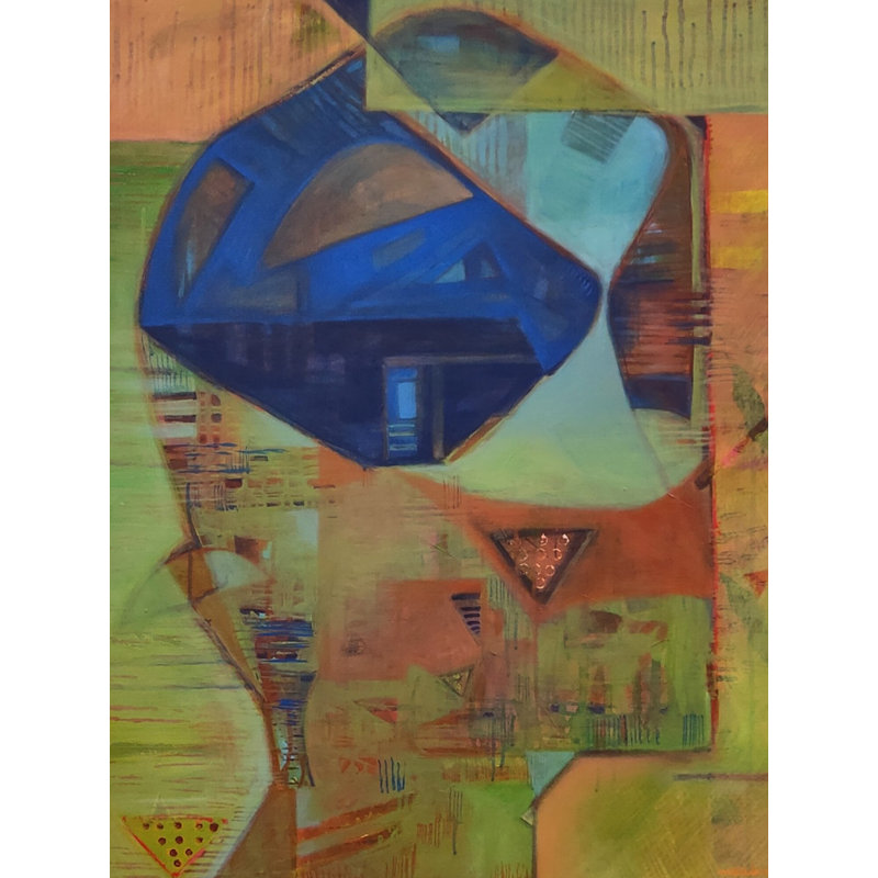 MIGRANT Retran Home | Acrylique sur toile | Par Manik Das
