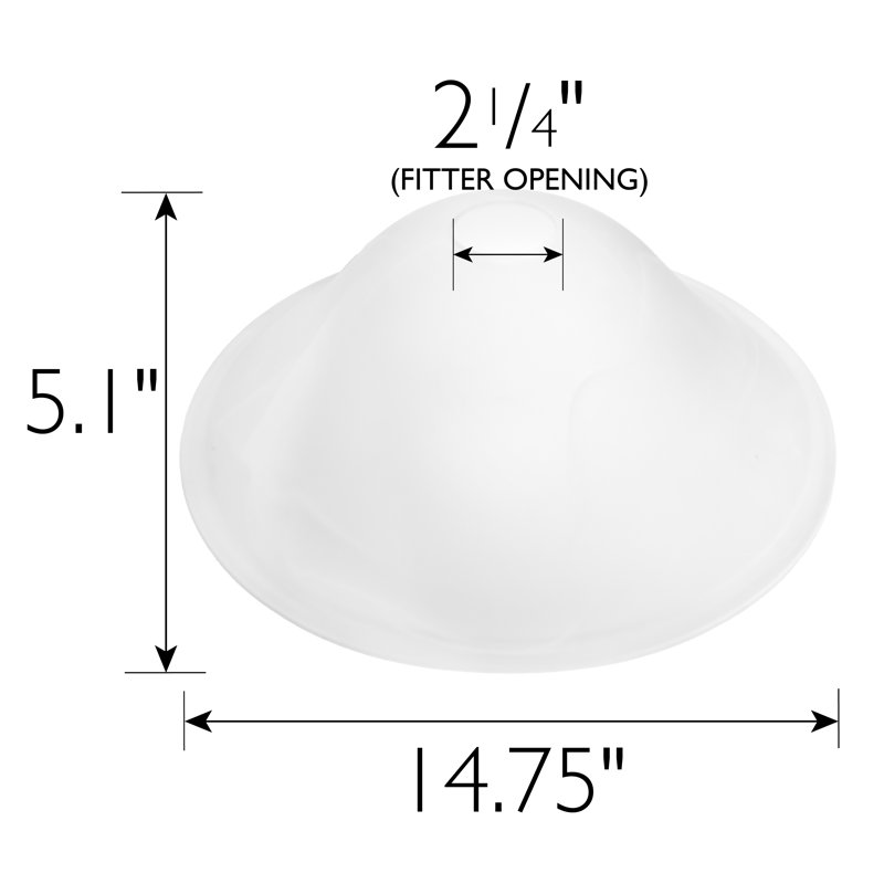 5.1 Inch Alabaster Pendant Replacement Light Glass Shade, Millbridge Collection