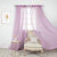 Paire de rideaux semi-transparents avec passe-tringle Rayna-73625234-73625235