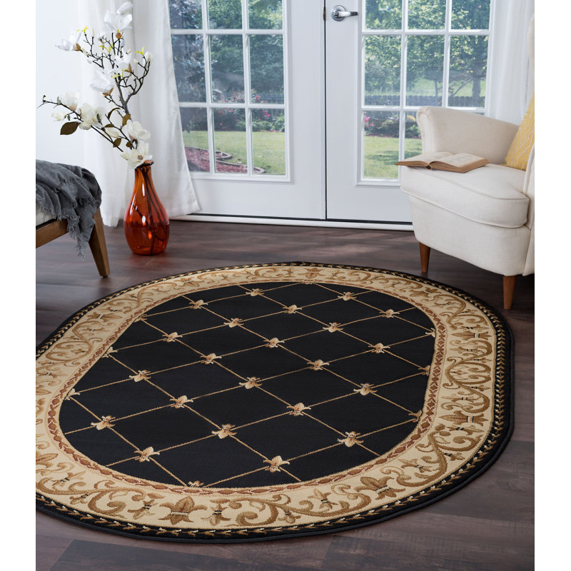 Clarence Indoor Rug, Oval 5'3" x 7'3"