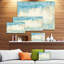 «Sky on Wall Texture Abstract», reproduction sur toile tendue-16485892