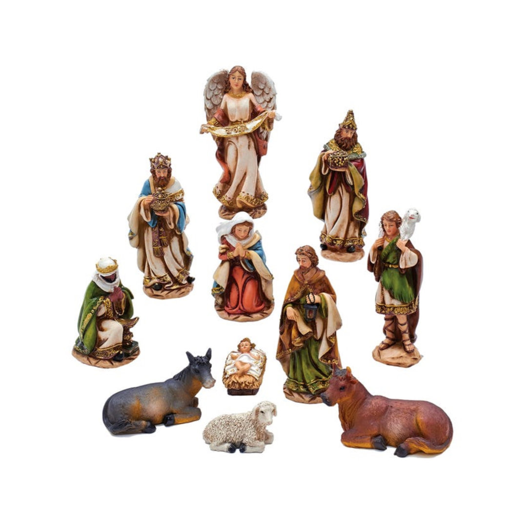 11 Piece Nativity Figures Set Kurt Adler