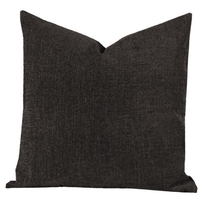 Steele Gray Throw Pillow