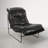 Lewis 25.20'' W Genuine Leather Upholstered Accent Lounge Chair-73402015