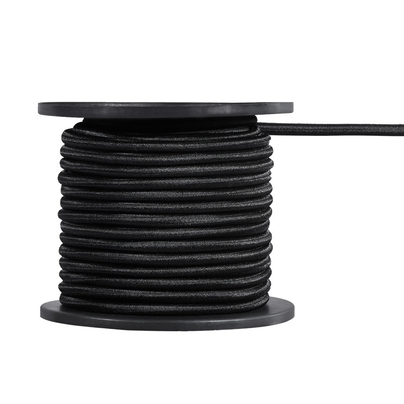 1/4in Bungee Cord 120 ft/36 m Spool Heavy Duty Bungee Straps 100% Stretch