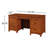 Malani Solid Wood Credenza Desk-497298443
