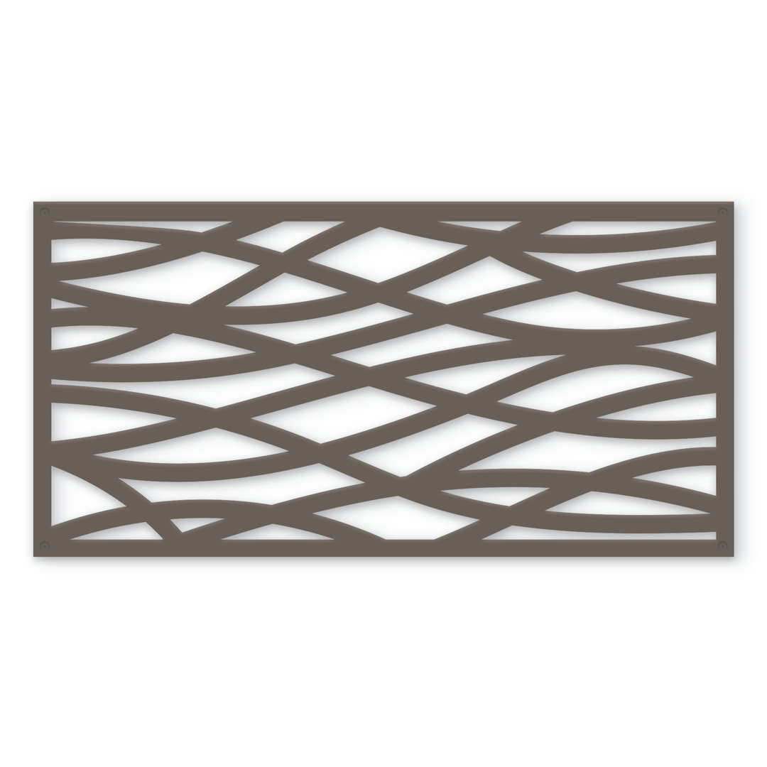 2 ft. H x 4 ft. W Polyethylene Privacy Screen Grid Axcents 