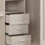 Hyman Single High Sleeper Bed with Desk, Storage & Hanging Rail